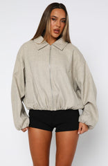 Go Ghost Bomber Jacket Sandshell
