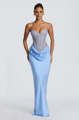 Kathleen Maxi Dress - Powder Blue