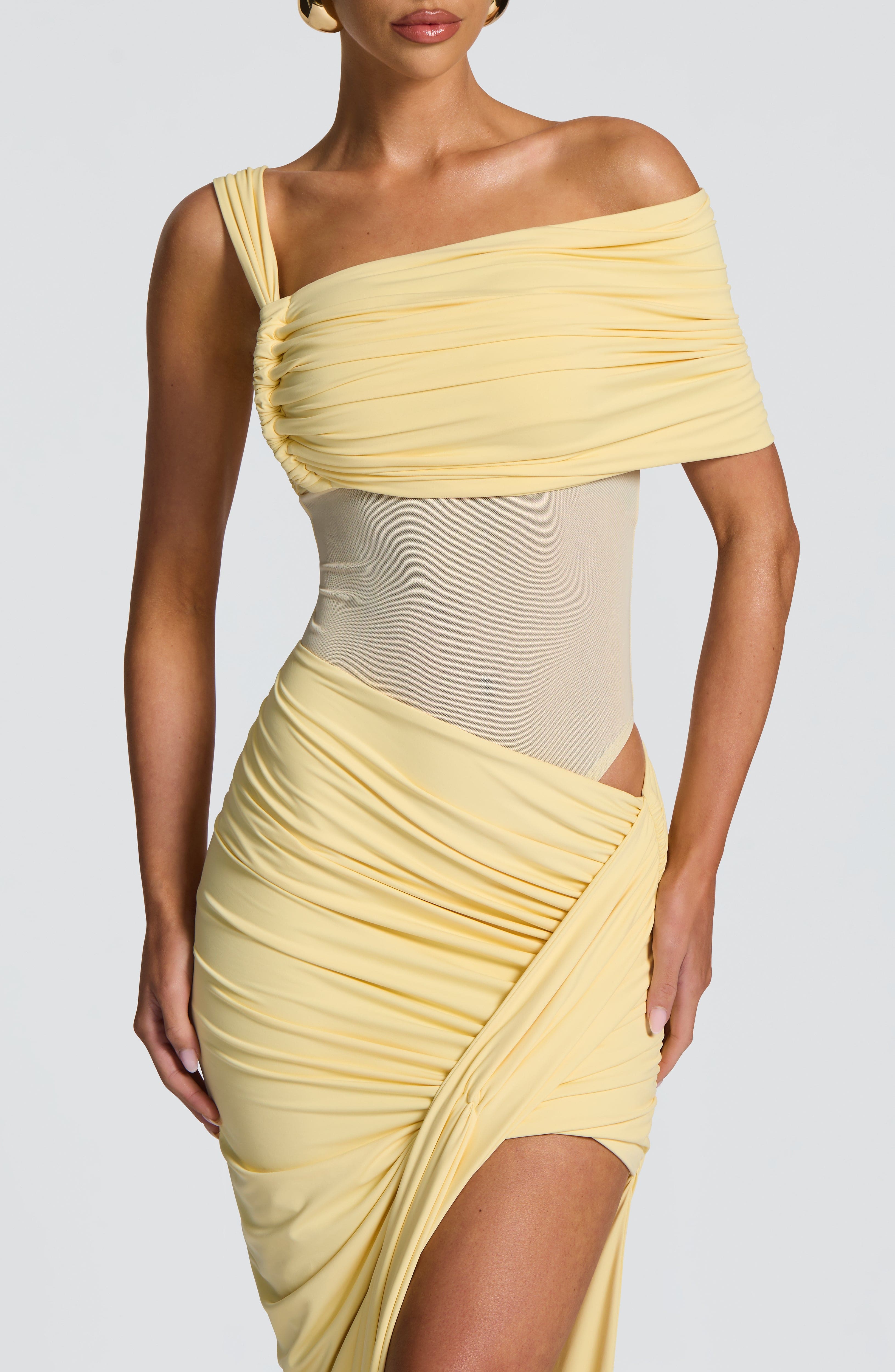 Lisette Bodysuit - Lemon