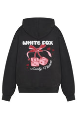 Lucky Thirteen Cheyenne Oversized Hoodie Charcoal