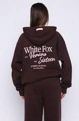 Verano Sixteen Lilia Oversized Hoodie Chocolate